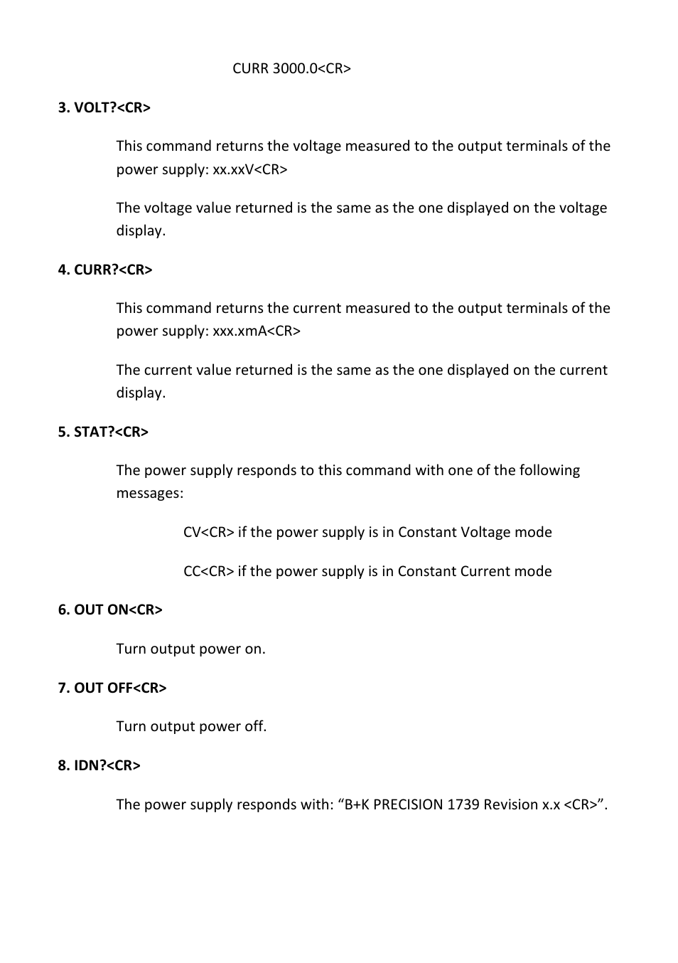 B&K Precision 1739 - Manual User Manual | Page 22 / 36