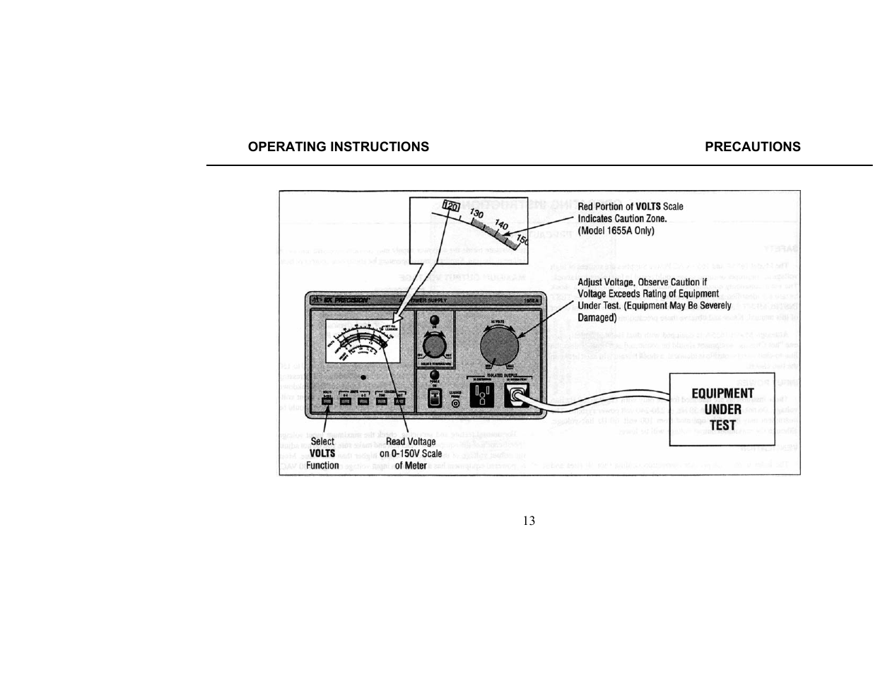 B&K Precision 1655A - Manual User Manual | Page 15 / 81