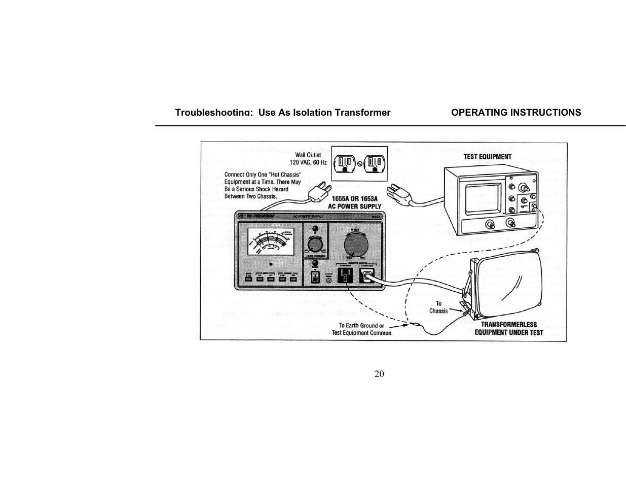 B&K Precision 1655A - Manual User Manual | Page 22 / 81