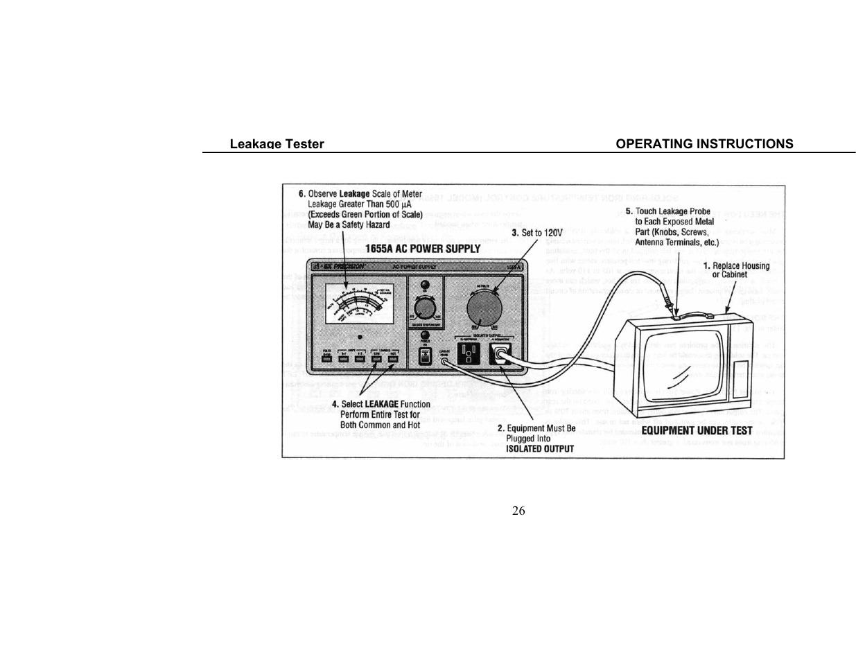 B&K Precision 1655A - Manual User Manual | Page 28 / 81