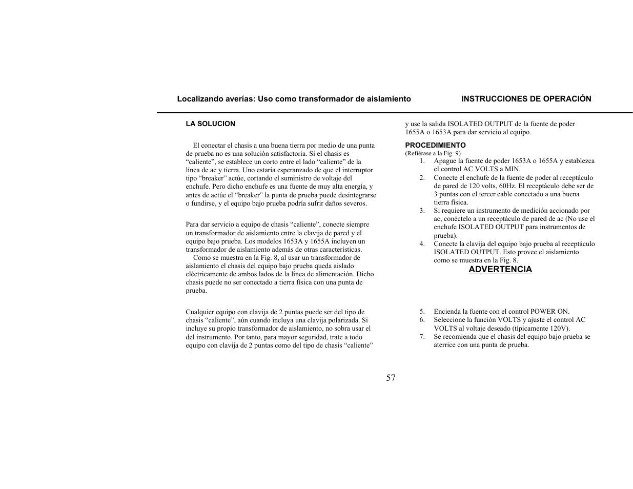 B&K Precision 1655A - Manual User Manual | Page 59 / 81
