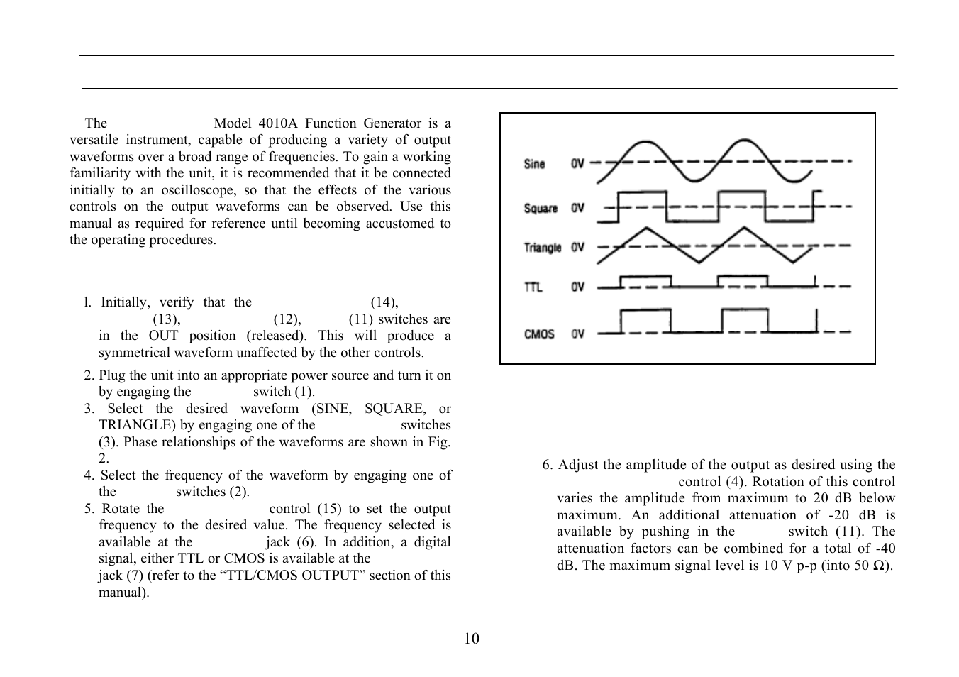 B&K Precision 4010A - Manual User Manual | Page 10 / 39