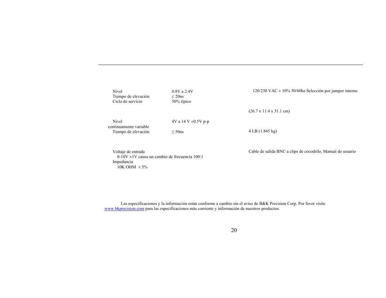 B&K Precision 4010A - Manual User Manual | Page 25 / 39