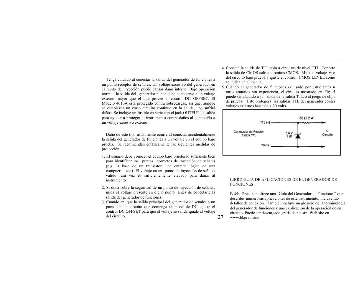B&K Precision 4010A - Manual User Manual | Page 32 / 39
