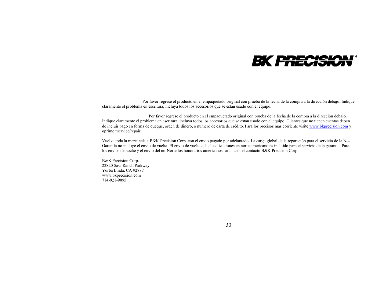 B&K Precision 4010A - Manual User Manual | Page 35 / 39