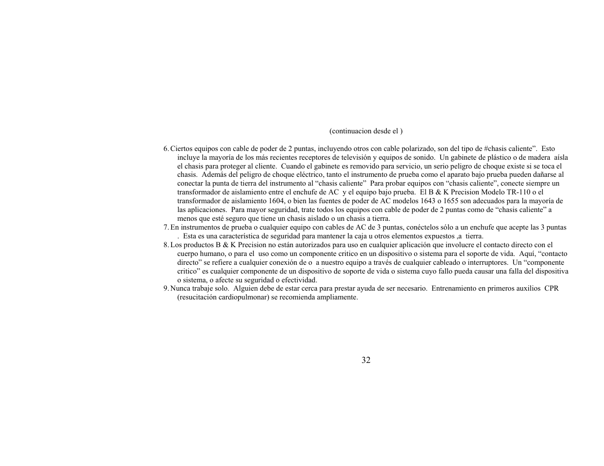 B&K Precision 4010A - Manual User Manual | Page 37 / 39