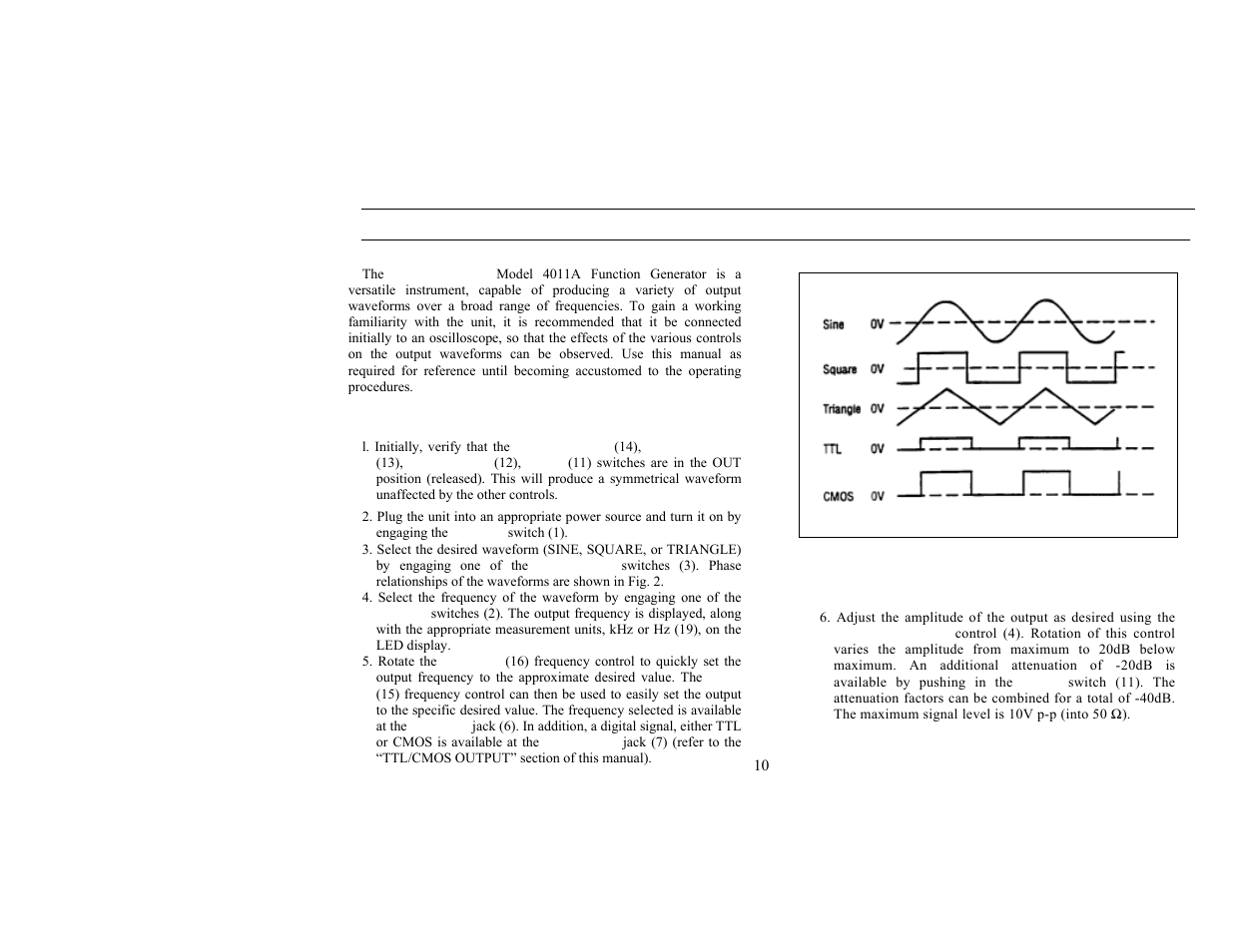 B&K Precision 4011A - Manual User Manual | Page 10 / 39