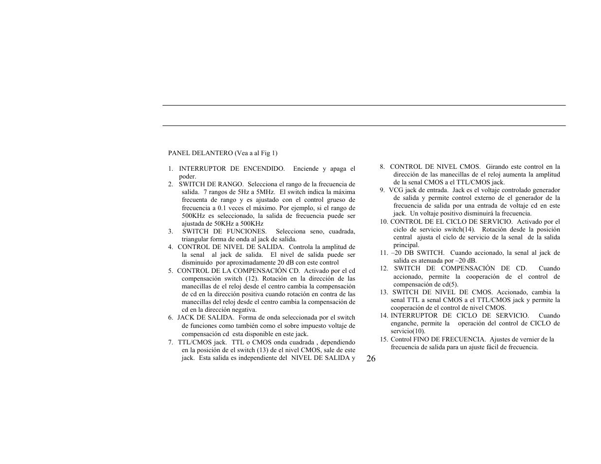 B&K Precision 4011A - Manual User Manual | Page 26 / 39