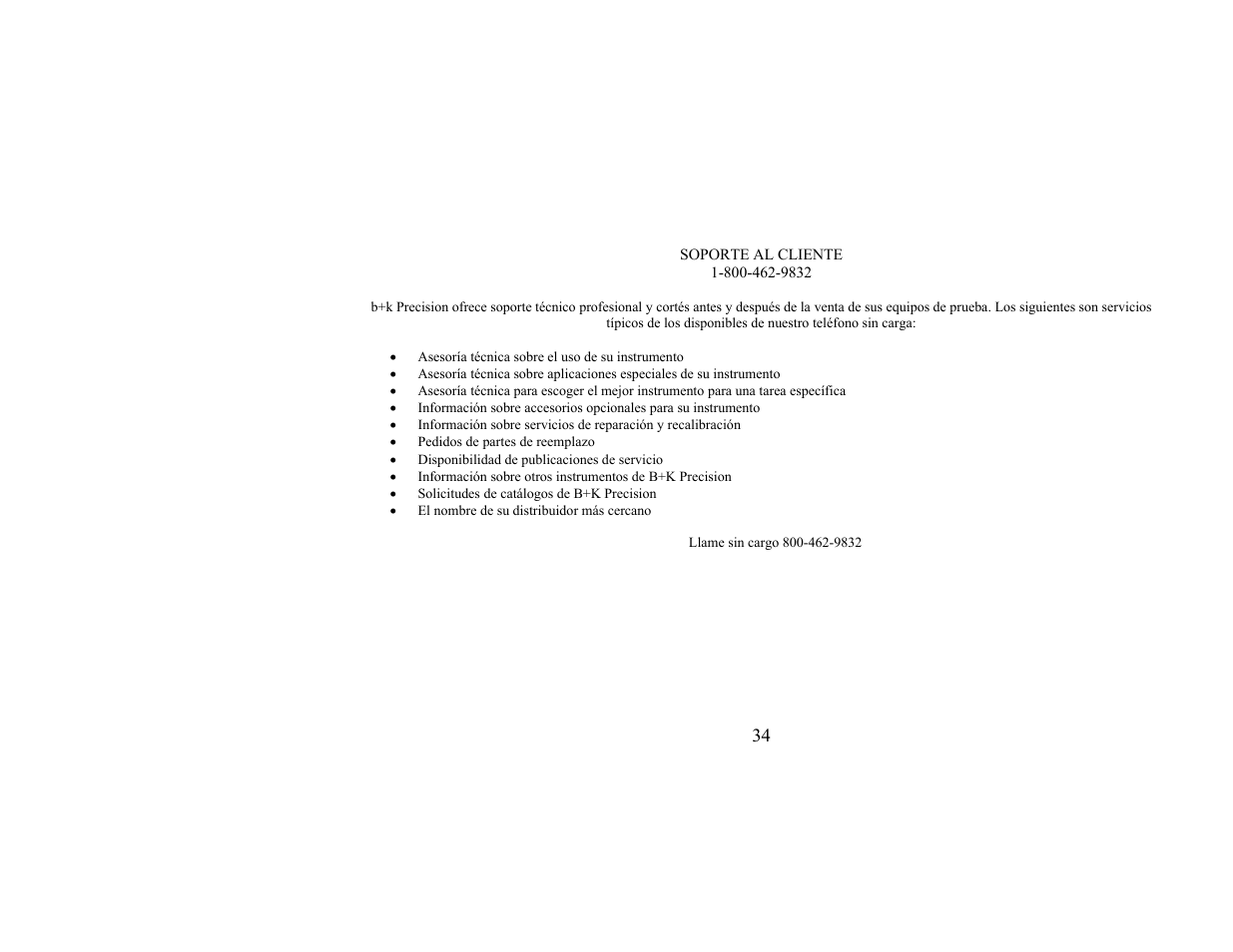 B&K Precision 4011A - Manual User Manual | Page 34 / 39