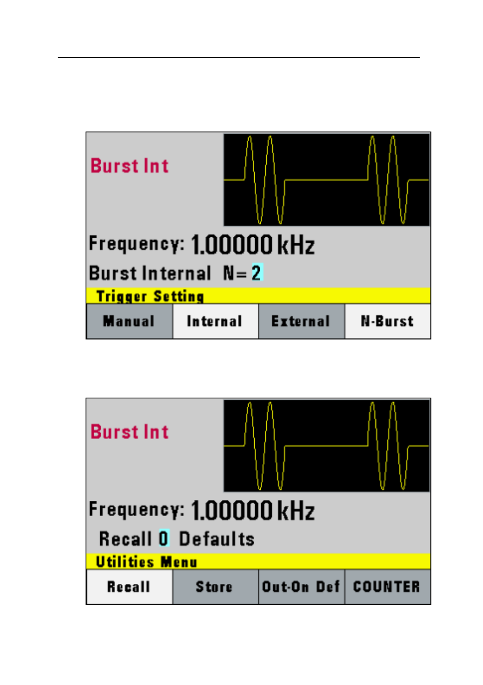 3 utility key | B&K Precision 4040B - Manual User Manual | Page 29 / 84