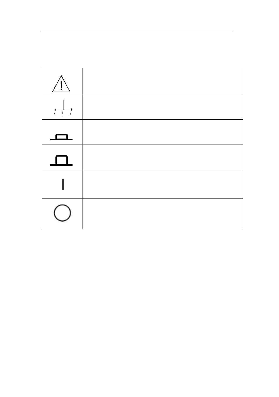 Safety symbols | B&K Precision 4040B - Manual User Manual | Page 6 / 84