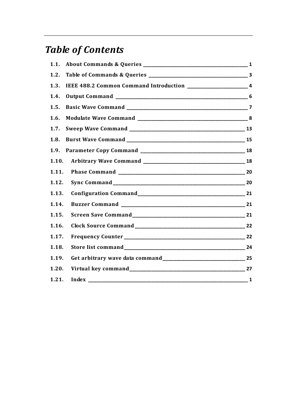 B&K Precision 4052-4055 - Programming Manual User Manual | Page 3 / 33