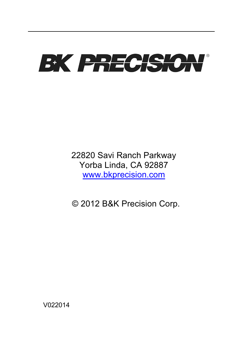 B&K Precision 4045B - Manual User Manual | Page 110 / 110