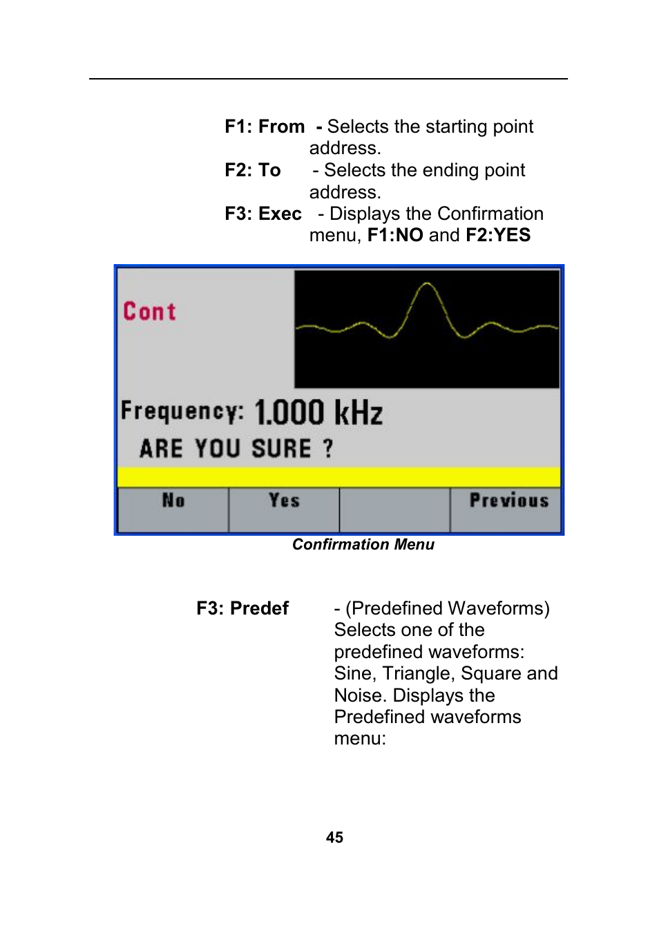 B&K Precision 4045B - Manual User Manual | Page 45 / 110