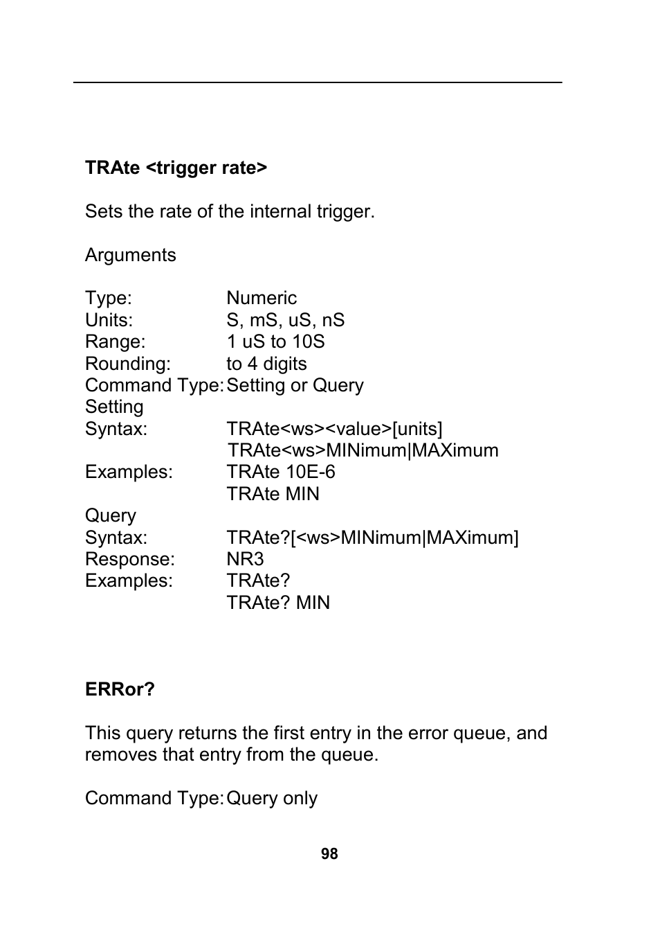 B&K Precision 4045B - Manual User Manual | Page 98 / 110