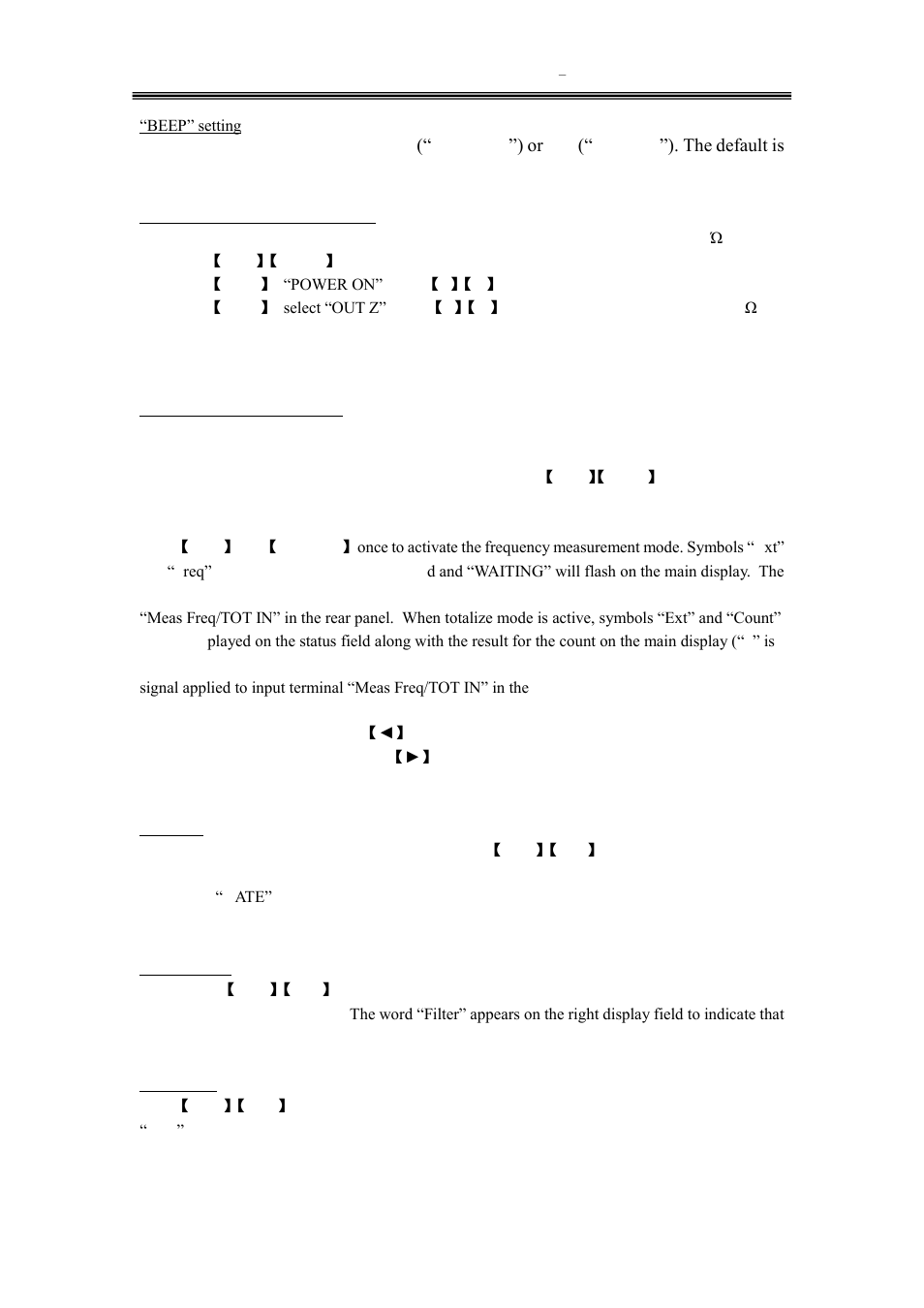 8 universal counter | B&K Precision 4084-4087 - Manual User Manual | Page 34 / 60