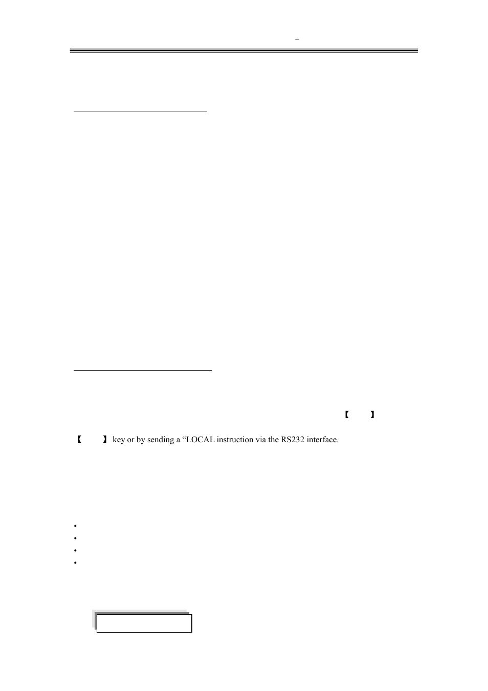 Remote interface reference, 1 introduction, 2 overview and syntax of scpi instructions | B&K Precision 4084-4087 - Manual User Manual | Page 35 / 60