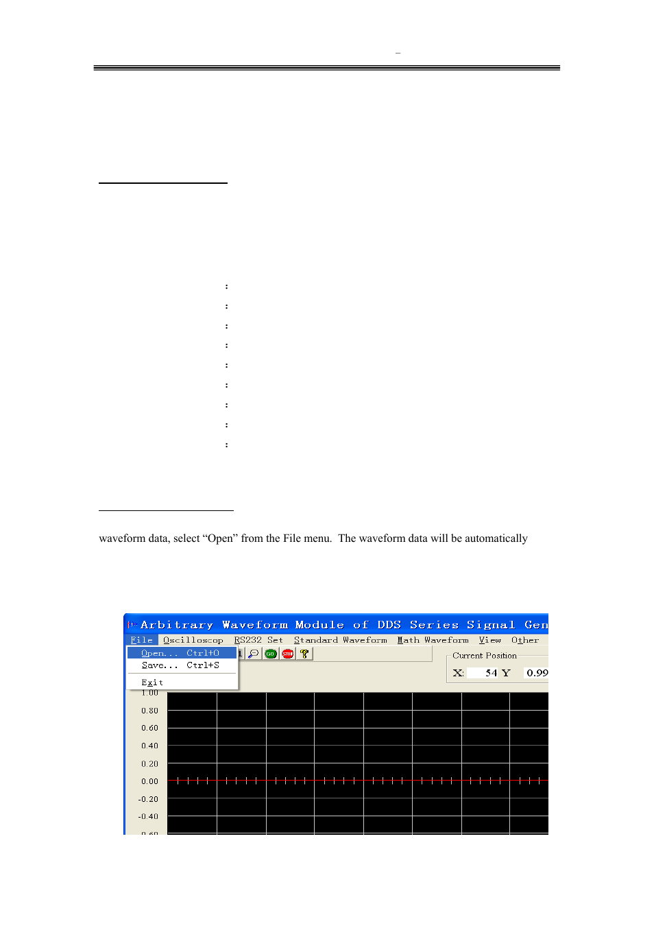 Creating and editing waveforms | B&K Precision 4084-4087 - Manual User Manual | Page 48 / 60