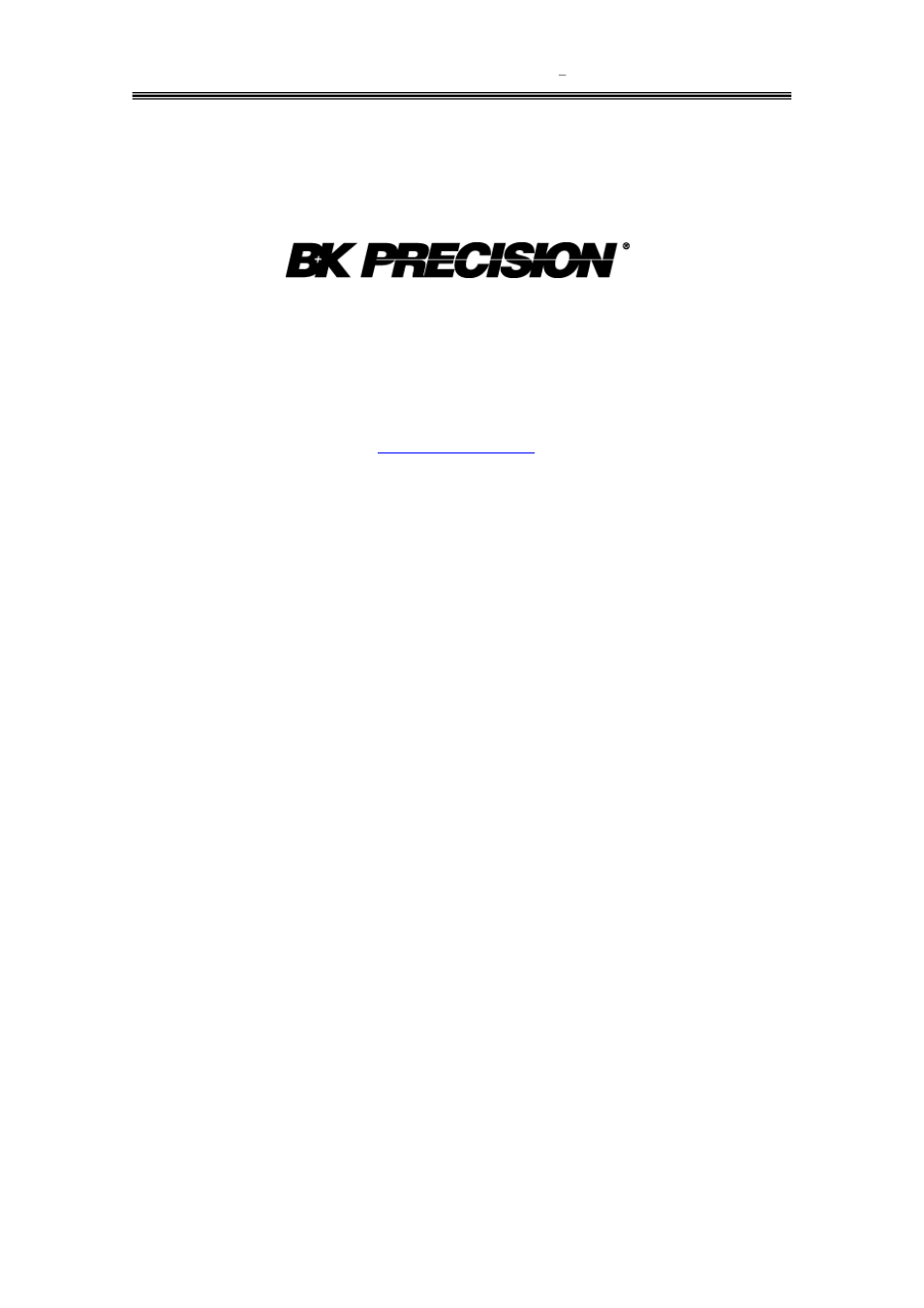 B&K Precision 4084-4087 - Manual User Manual | Page 60 / 60