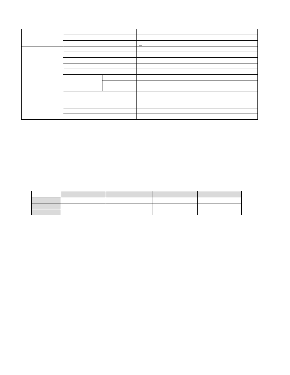 Note, Modulation combinations | B&K Precision 4078 - Manual User Manual | Page 10 / 103