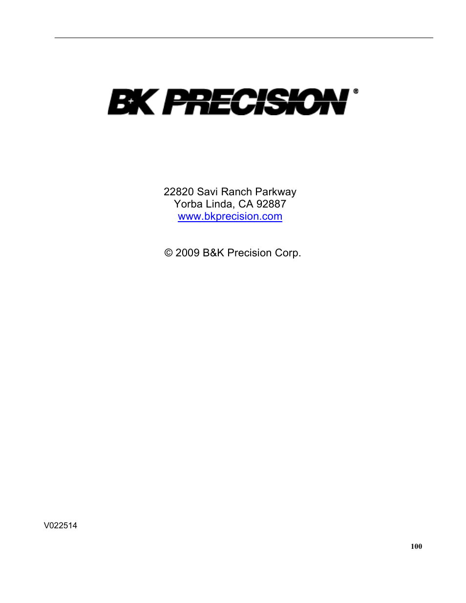 B&K Precision 4079 - Manual User Manual | Page 106 / 106