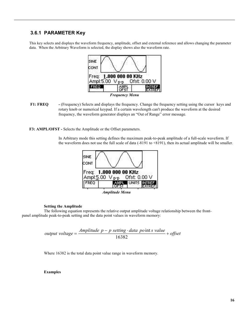 1 parameter key | B&K Precision 4079 - Manual User Manual | Page 22 / 106