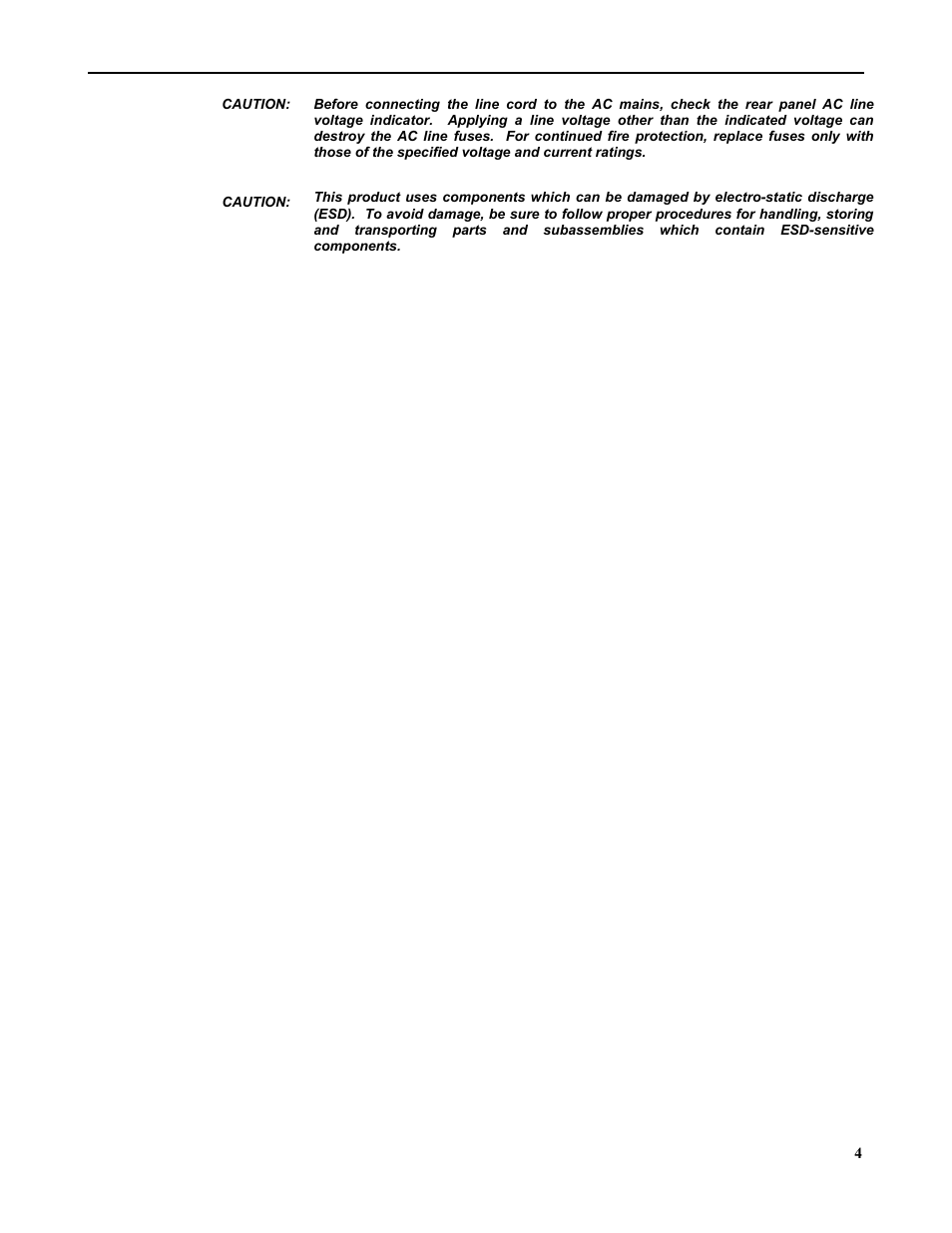 B&K Precision 4079 - Manual User Manual | Page 4 / 106