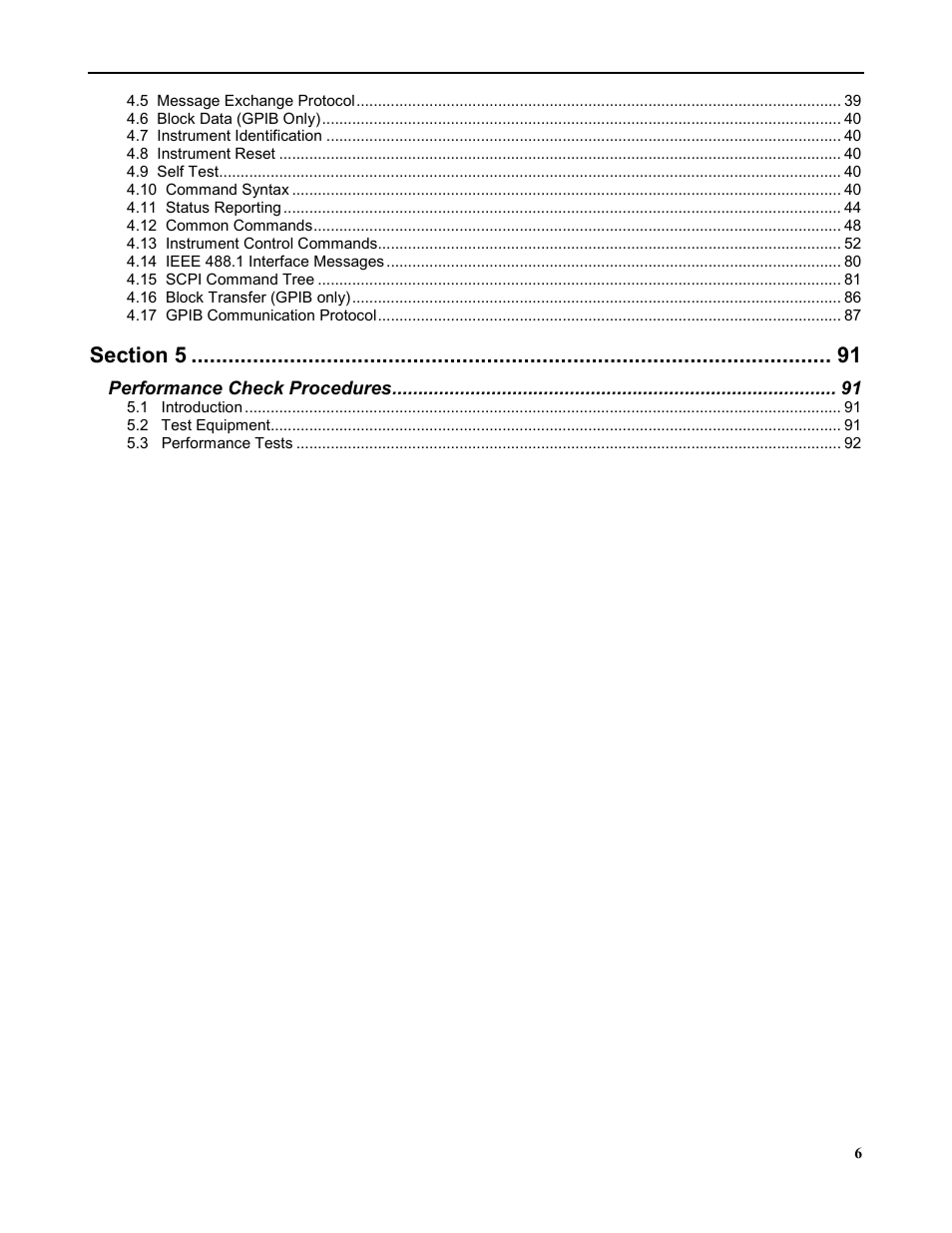 B&K Precision 4079 - Manual User Manual | Page 6 / 106
