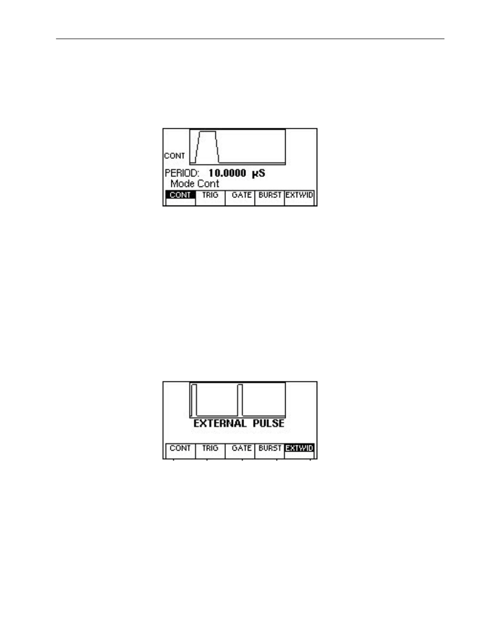 4 mode menu | B&K Precision 4034 - Manual User Manual | Page 25 / 72