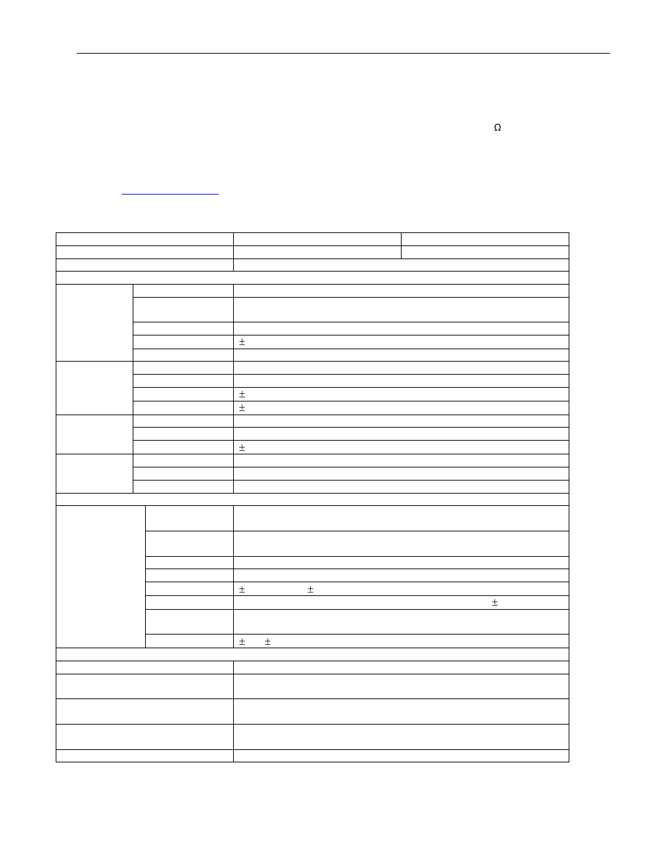 Specifications | B&K Precision 4034 - Manual User Manual | Page 7 / 72