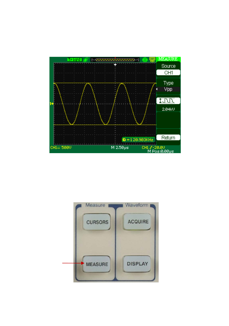 Auto measurement | B&K Precision 2532B - Manual User Manual | Page 105 / 191