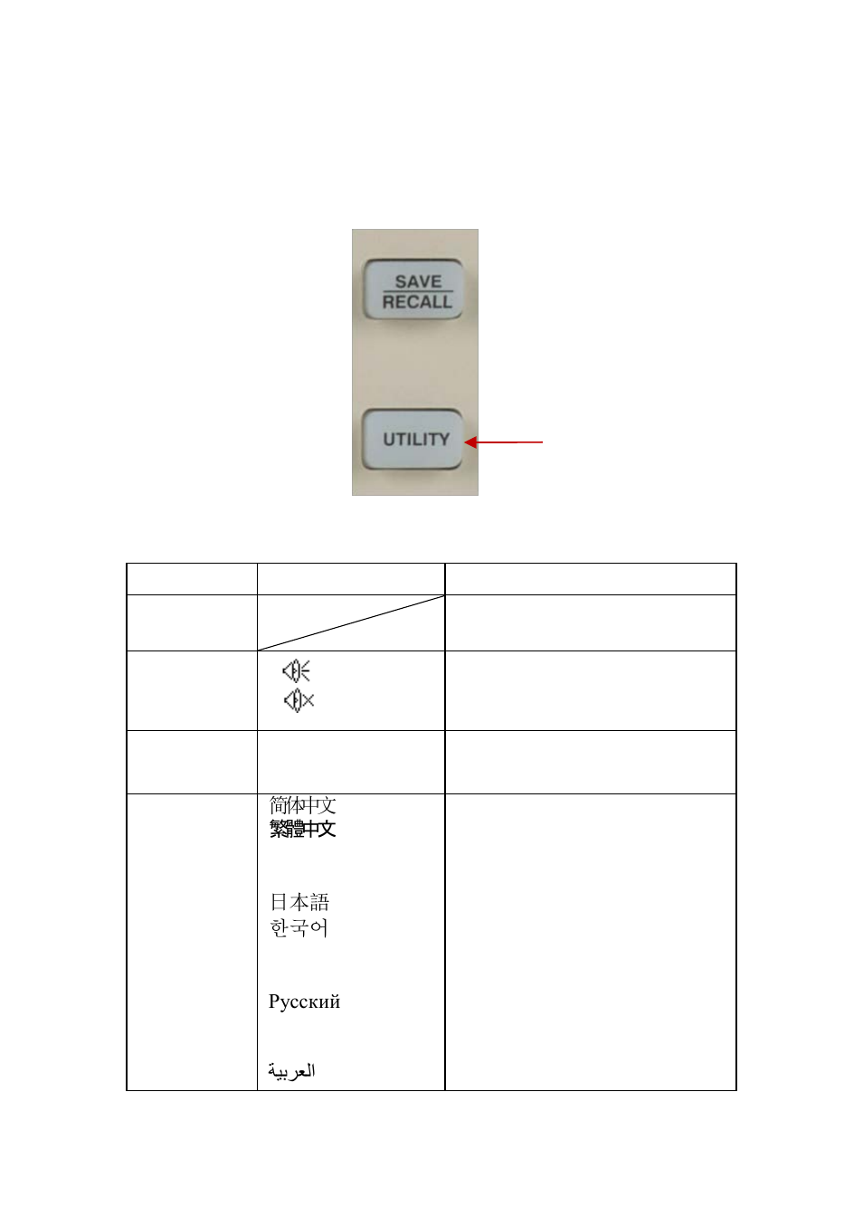Utility system, Tility, Ystem | B&K Precision 2532B - Manual User Manual | Page 133 / 191