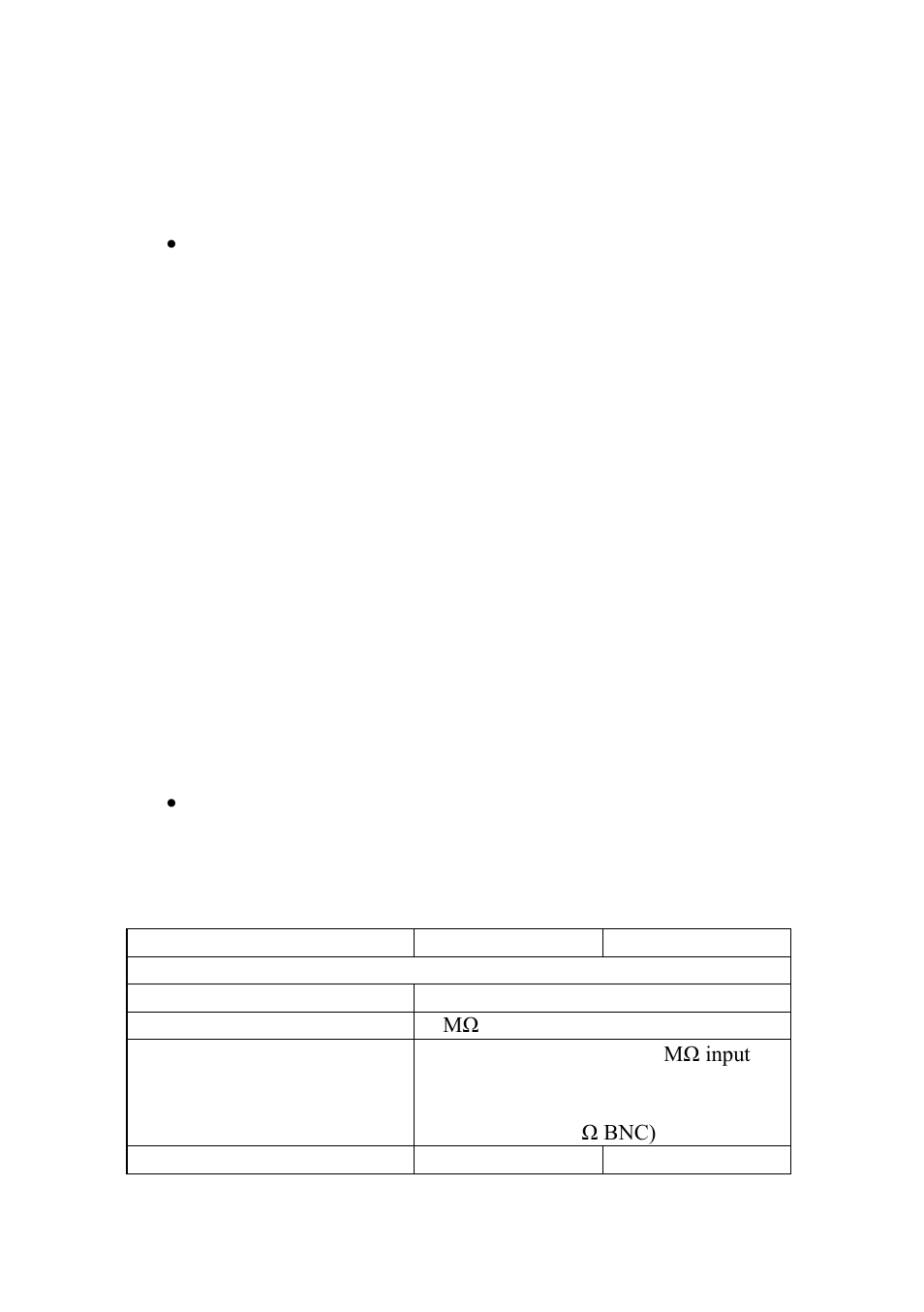 Chapter 5 specifications, Specifications, Pecifications | B&K Precision 2532B - Manual User Manual | Page 177 / 191