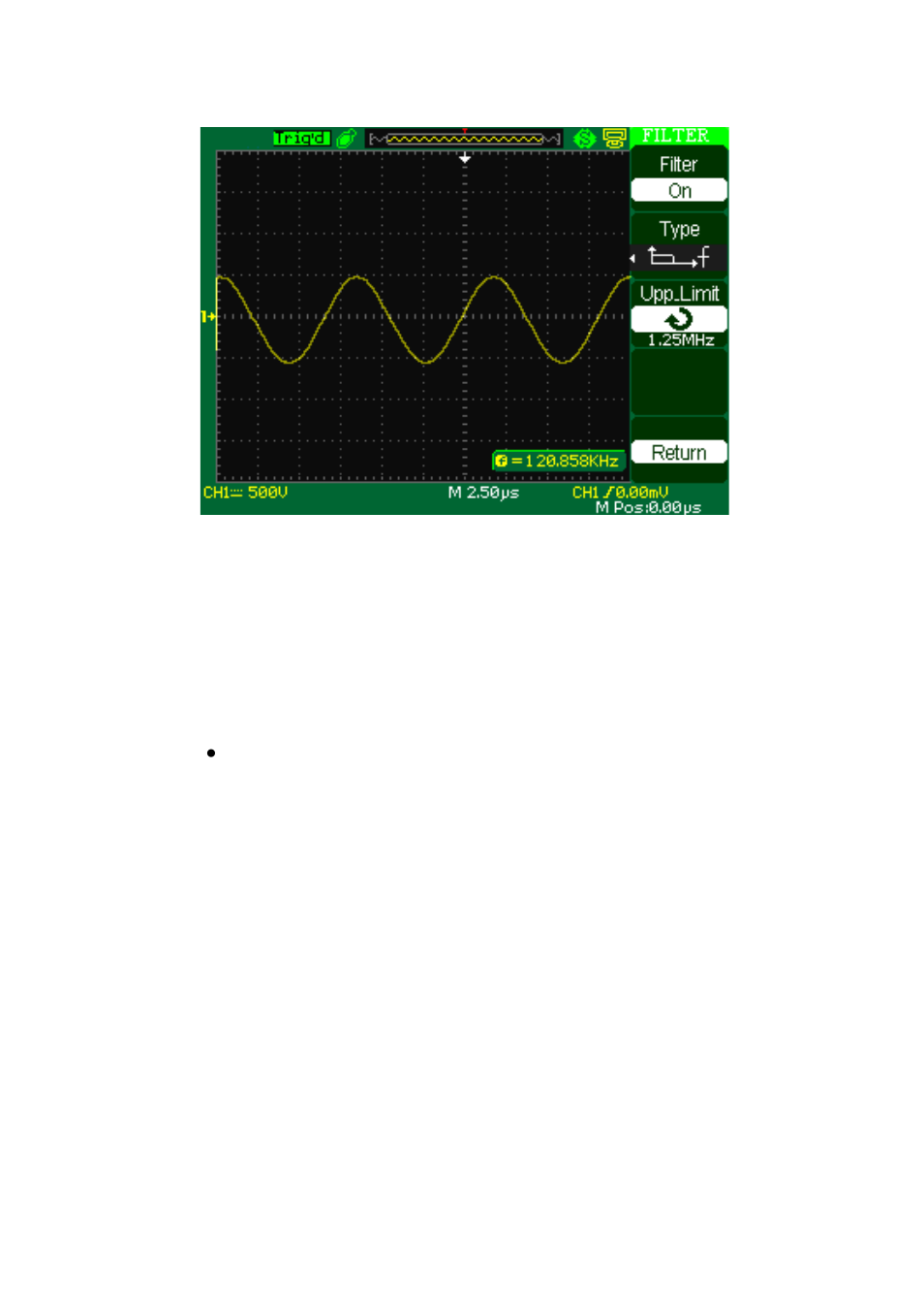 Using vertical position knob and volt/div knob, Sing, Ertical | Osition, Nob and | B&K Precision 2532B - Manual User Manual | Page 42 / 191