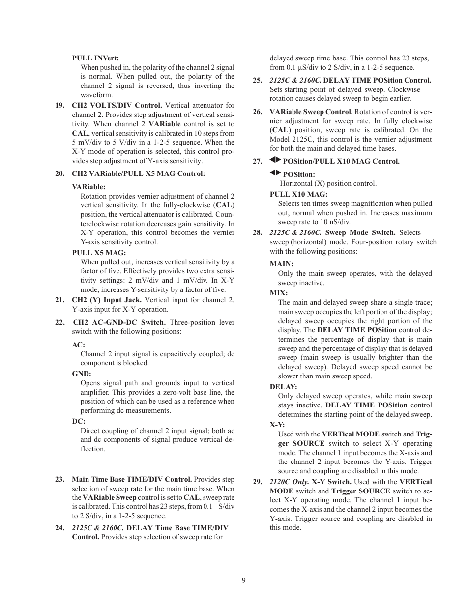 B&K Precision 2160C - Manual User Manual | Page 11 / 30