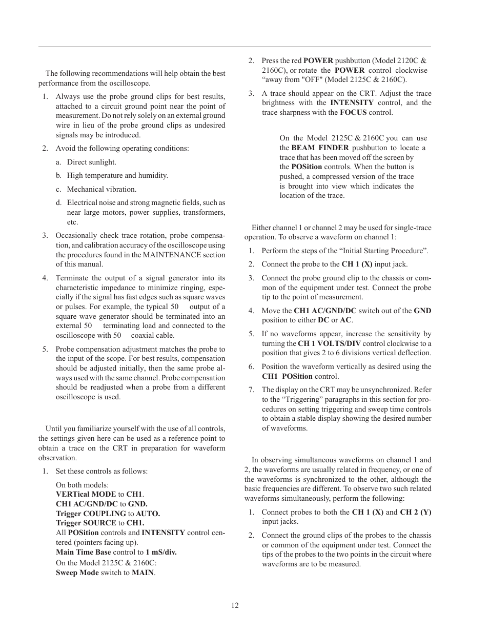 B&K Precision 2160C - Manual User Manual | Page 14 / 30
