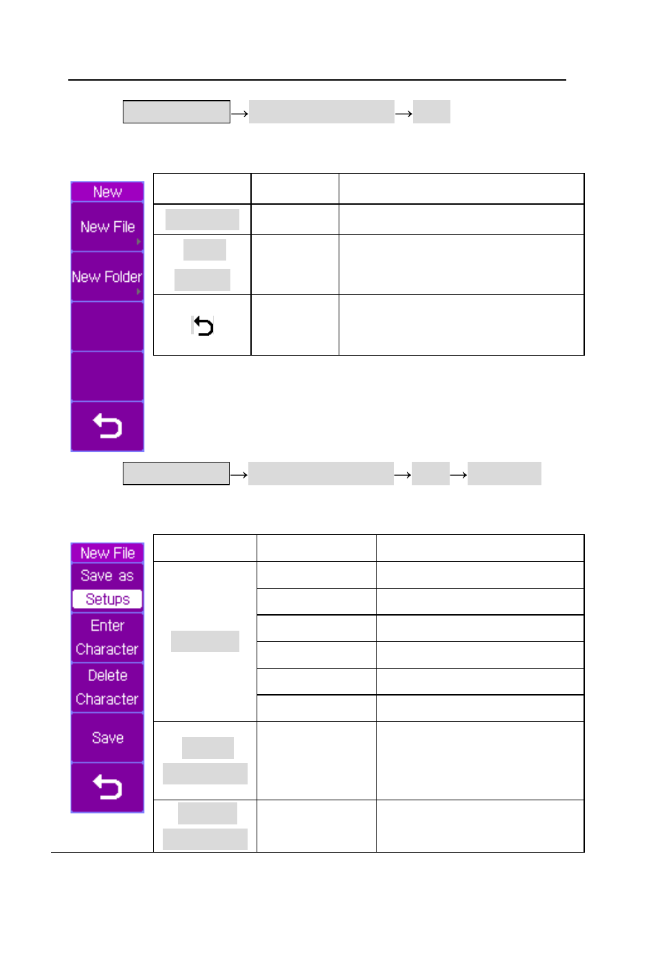 Menu operation | B&K Precision 2542B-GEN - Manual User Manual | Page 128 / 250