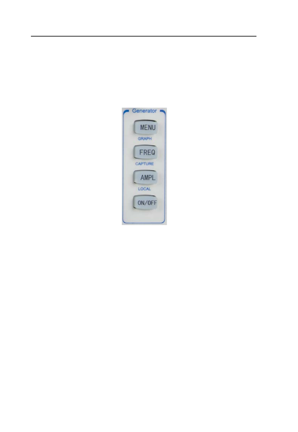 1 waveform generator controls, Menu/graph button, Waveform generator controls | Arbitrary waveform generator | B&K Precision 2542B-GEN - Manual User Manual | Page 148 / 250