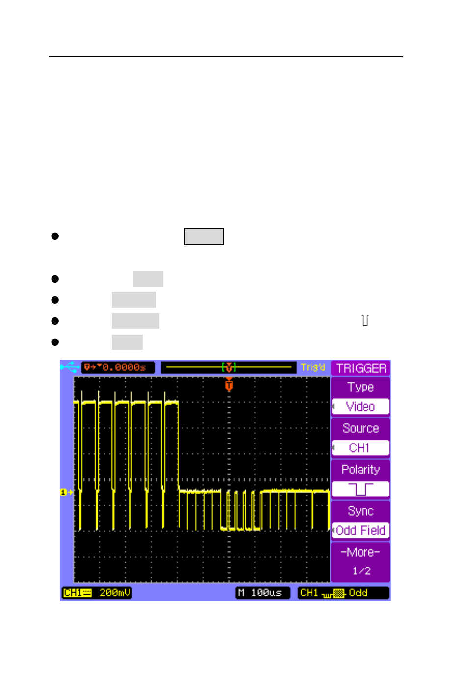 4 triggering a video signal, Triggering a video signal, Quick start guide | B&K Precision 2542B-GEN - Manual User Manual | Page 192 / 250