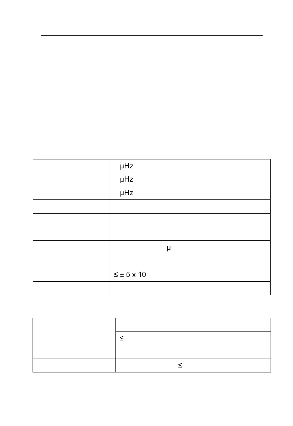 2 arbitrary waveform generator specifications, Arbitrary waveform generator specifications 231, Specifications | B&K Precision 2542B-GEN - Manual User Manual | Page 231 / 250