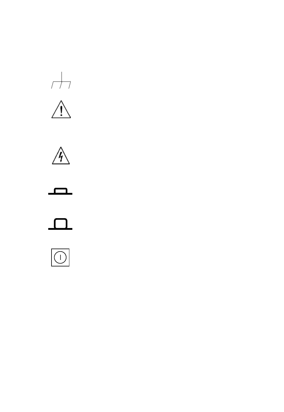 Safety symbols | B&K Precision 2542B-GEN - Manual User Manual | Page 7 / 250