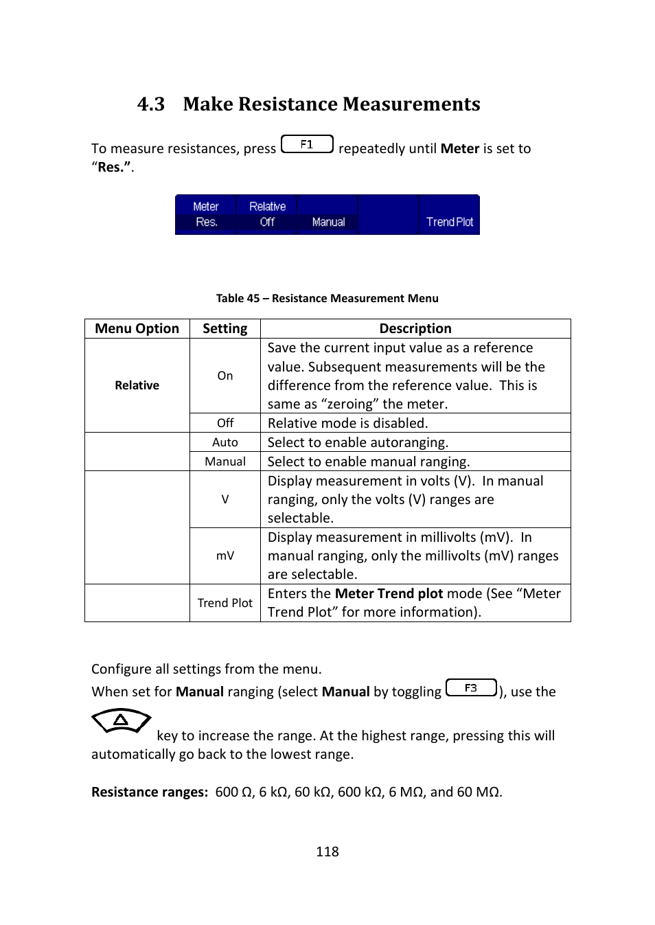 Make resistance measurements, 3 make resistance measurements | B&K Precision 2516 - Manual User Manual | Page 118 / 159