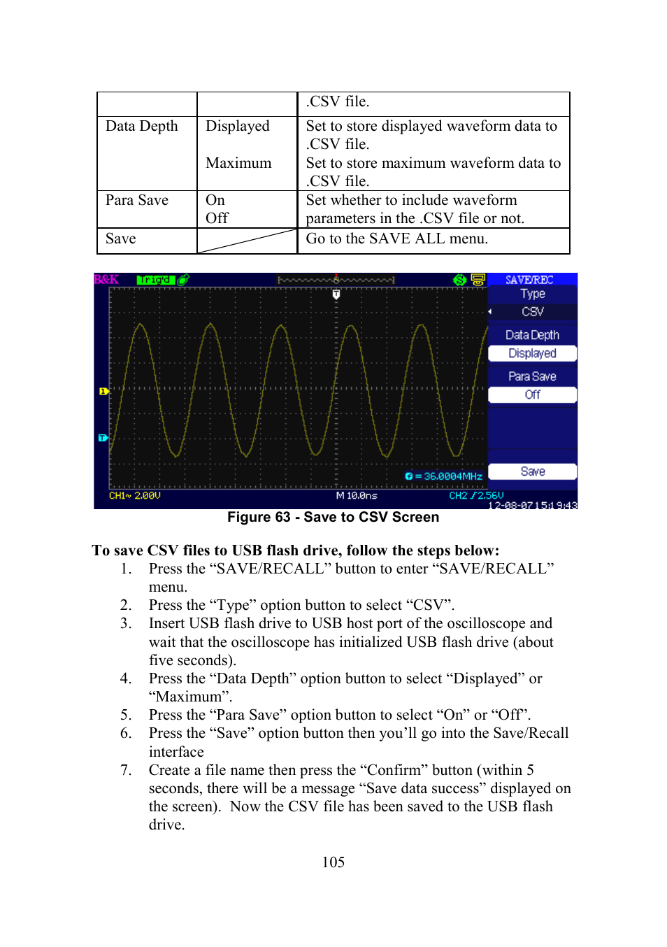 B&K Precision 2552-2559 - Manual User Manual | Page 105 / 159