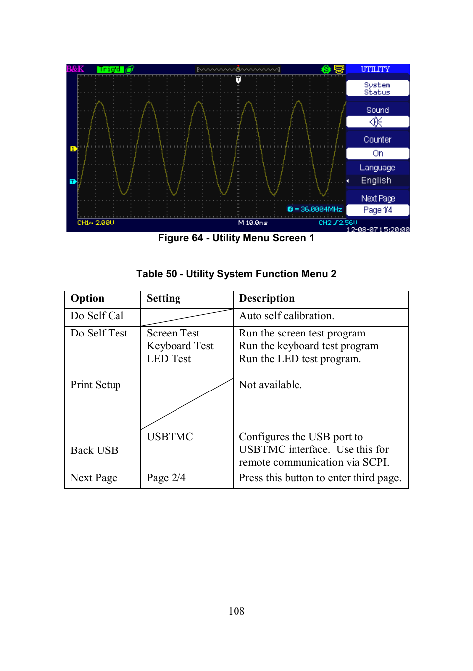 B&K Precision 2552-2559 - Manual User Manual | Page 108 / 159