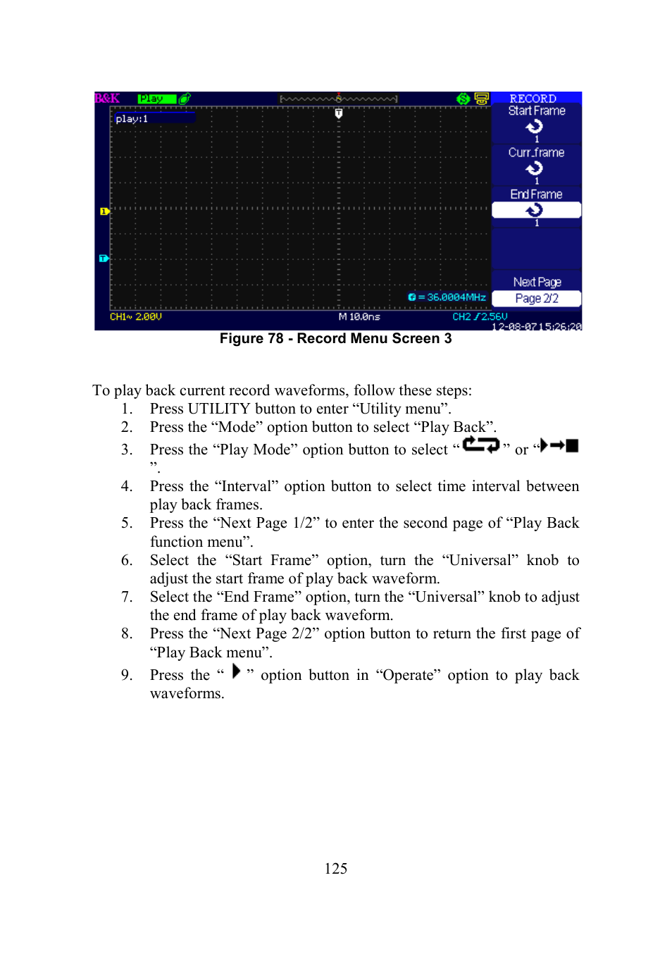 B&K Precision 2552-2559 - Manual User Manual | Page 125 / 159