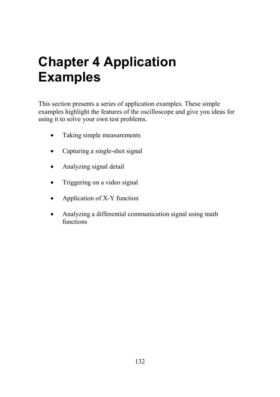 Chapter 4 application examples | B&K Precision 2552-2559 - Manual User Manual | Page 132 / 159