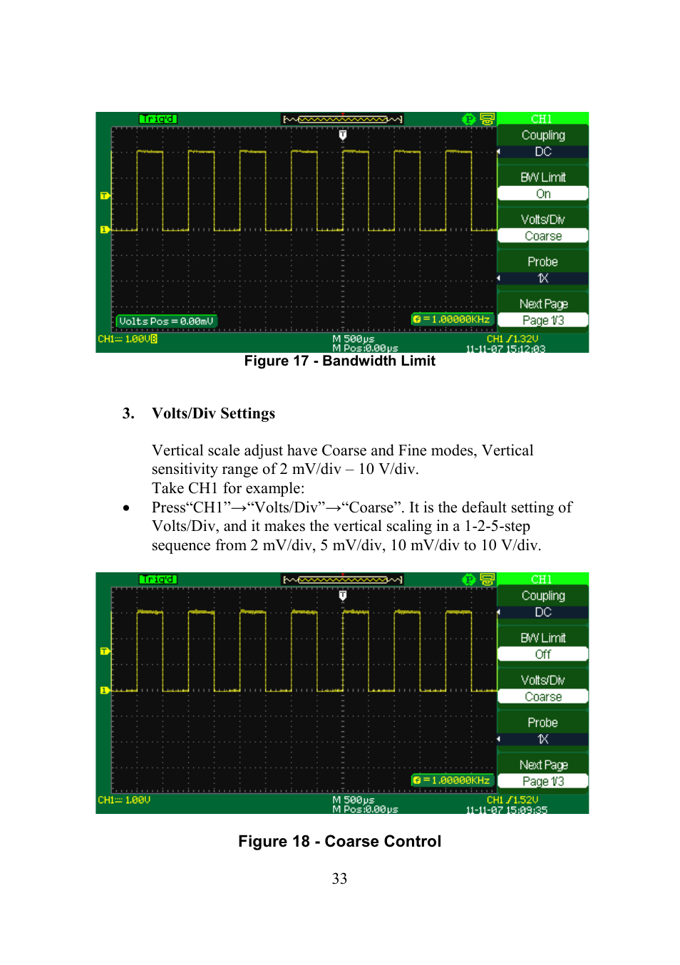 B&K Precision 2552-2559 - Manual User Manual | Page 33 / 159