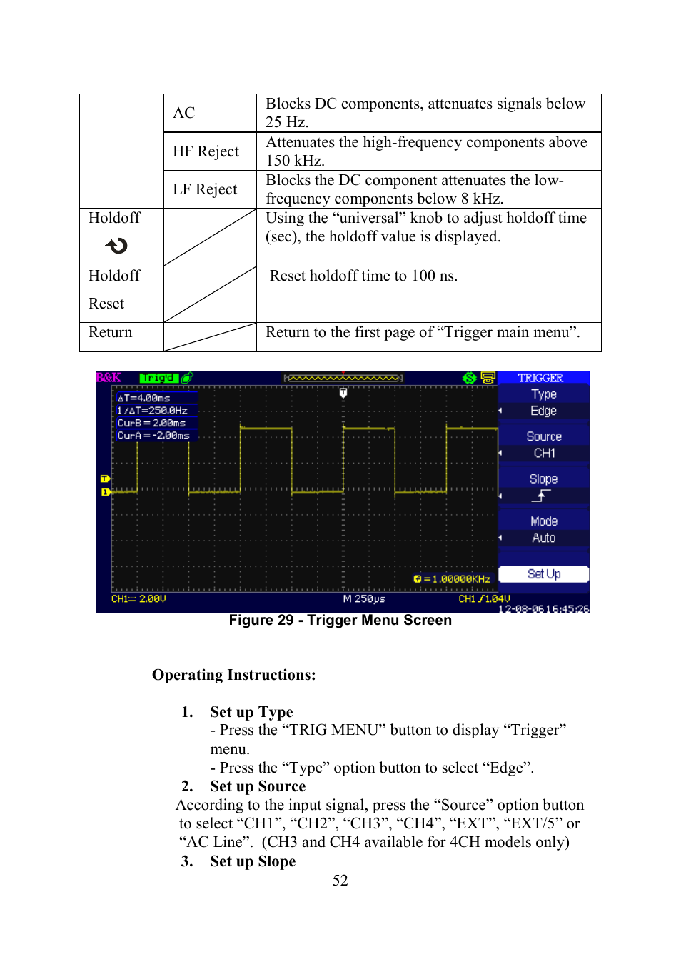 B&K Precision 2552-2559 - Manual User Manual | Page 52 / 159