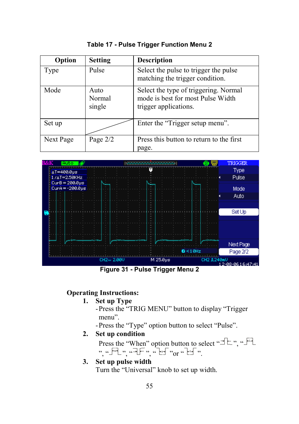 B&K Precision 2552-2559 - Manual User Manual | Page 55 / 159