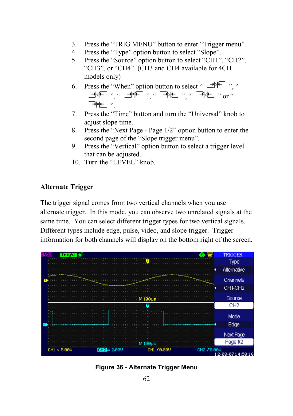 B&K Precision 2552-2559 - Manual User Manual | Page 62 / 159